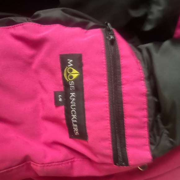 Moose Knuckle kids size large 12/14 winter coat jacket - Picture 7 of 8